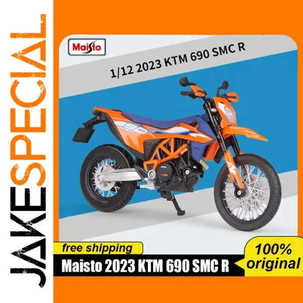 2023 Ktm 690 Smc R Alloy Diecast Motorcycle Model