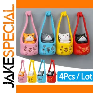 Cute Cat Miniature Figurine for Decor