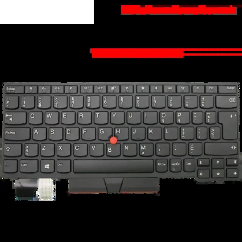 UK SPA FR Black Keyboard for Lenovo ThinkPad 10 UK SPA FR Black Keyboard for Lenovo ThinkPad - Image 10