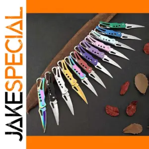 Stainless Steel Folding Knife for Outdoor Use