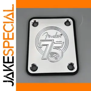Fender 75th Anniversary Guitar Neck Plate
