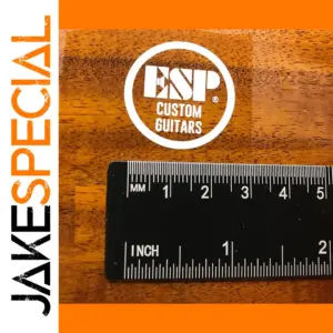 3-Pack ESP Custom Guitar Headstock Decals