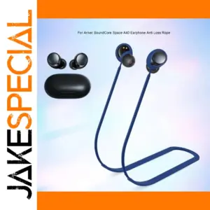 Silicone Anti-Lost Neck Lanyard for A40 Earphones