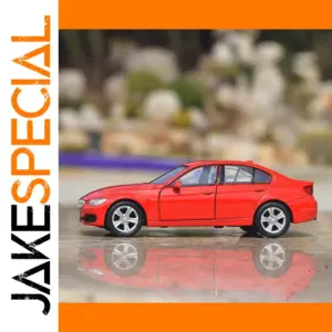 WELLY 1/36 BMW 335i Model Car Red