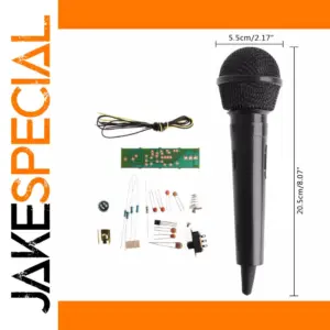 Wireless Microphone Kit FM for DIY Electronics