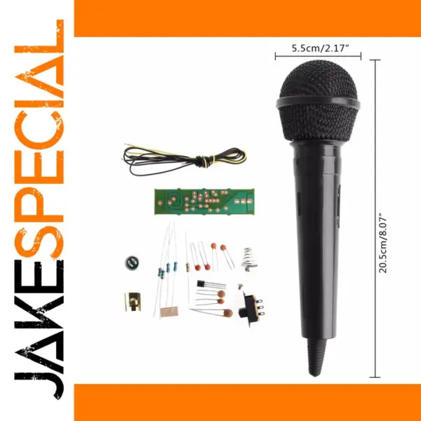 Wireless Microphone Kit FM for DIY Electronics