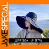 Wide Brim UPF 50+ Sun Hat Women Double-Sided Beach Cap