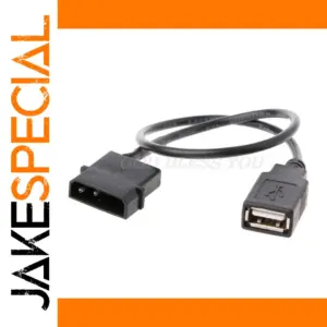 30cm IDE Molex to USB 2.0 Power Adapter Cable