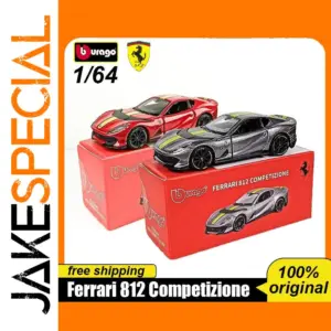 Ferrari 812 Competizione 1:64 Diecast Model Car