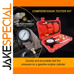 Engine Compression Tester Kit with Adapters