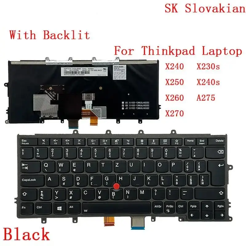 Lenovo ThinkPad Backlit Keyboard for X270 13 Lenovo ThinkPad Backlit Keyboard for X270 - Image 13