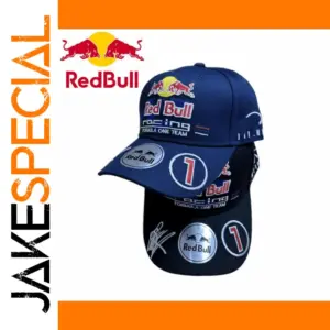 Red Bull Embroidered Baseball Cap F1 Model