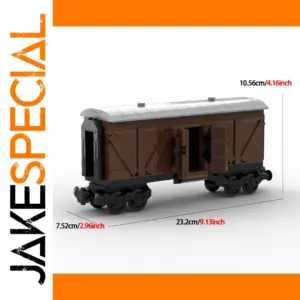 Vintage Freight Wagon Model Train Car