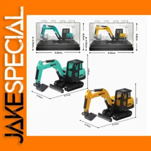 1:80 Alloy Mini Construction Vehicle Model Set