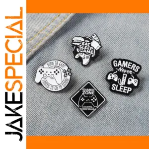 Gamer Gamepad Enamel Pins for E-sports Fans
