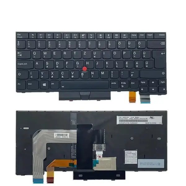 Lenovo ThinkPad Backlit Keyboard for T470/T480 and More - Image 3