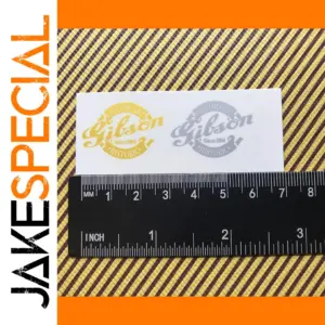 Gibson Logo Decals Set of 2 for Guitars