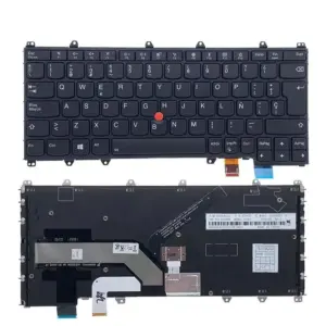 LAS Spanish Keyboard for Lenovo ThinkPad X380 Yoga 12 dc8547ca no logo