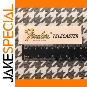 Fender Telecaster Headstock Decal Sticker Set