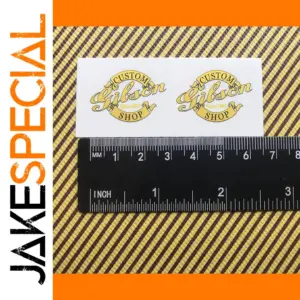 Set of 3 Gibson Custom Shop Headstock Decals