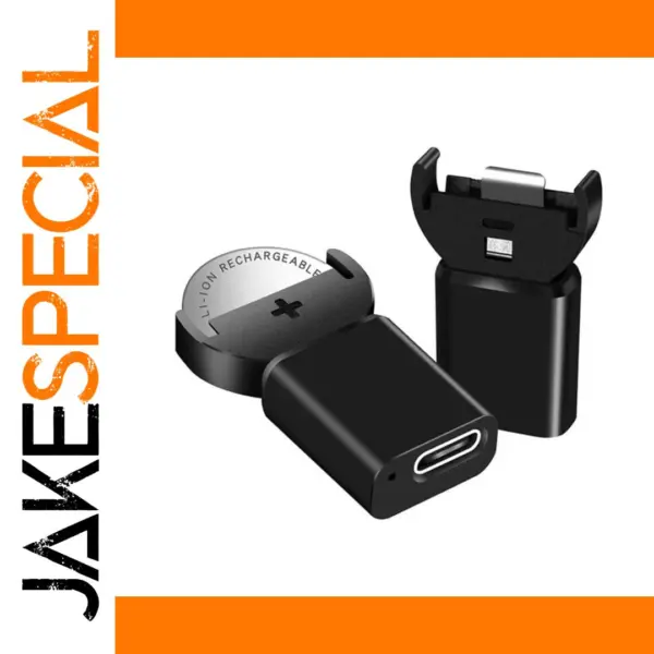 Type-C Rechargeable Battery Adapter for LIR2032, LIR2025