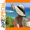 Women's Oversize Straw Sun Hat MZ036