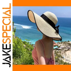 Women's Oversize Straw Sun Hat MZ036