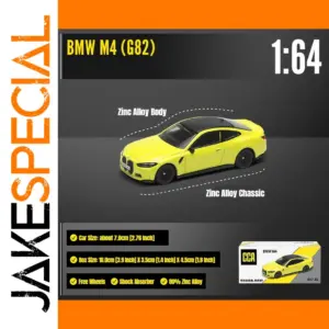 BMW M4 G82 1:64 Diecast Toy Car Model