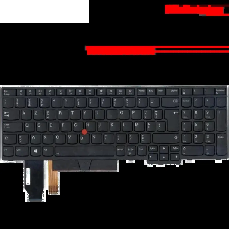 Black Backlit Keyboard for Lenovo ThinkPad L590 P73 8 Black Backlit Keyboard for Lenovo ThinkPad L590 P73 - Image 8