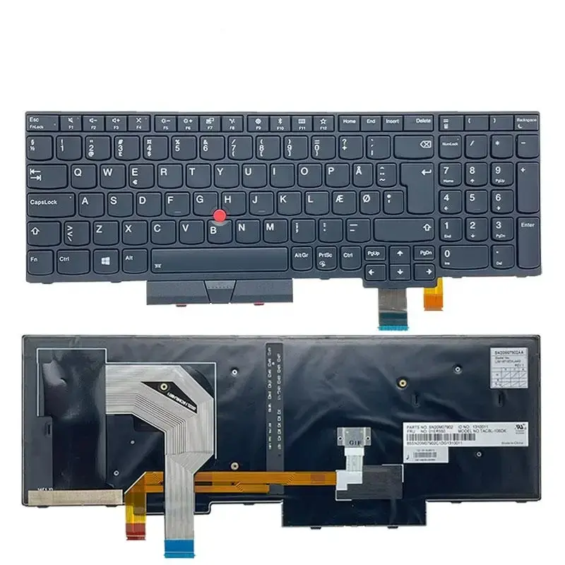 Lenovo ThinkPad T570 P51S Backlit UK Keyboard 5 Lenovo ThinkPad T570 P51S Backlit UK Keyboard - Image 5
