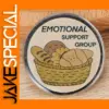 Emotional Support Bread Basket Brooch