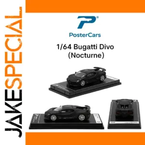 Bugatti Divo Nocturne 1:64 Model by PosterCars