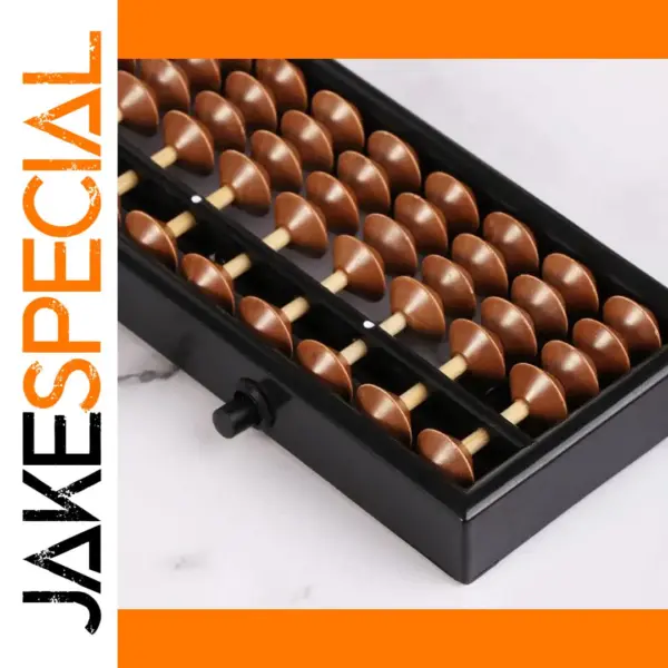 Portable Wooden Soroban Abacus 23 Columns