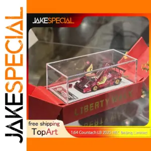 TopArt 1:64 Countach LB Works HEC Beijing Edition