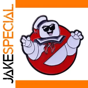 Ghostbusters Stay Puft Marshmallow Pin Badge