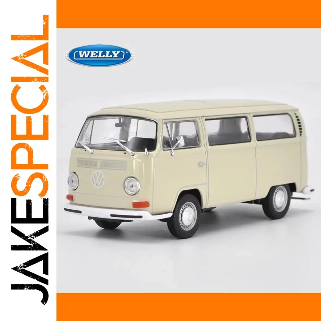 1973 Volkswagen T2 Bus Diecast Model 1:24 1 1973 Volkswagen T2 Bus Diecast Model 1:24