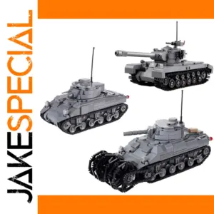 WWII US Military Sherman M4 Tank Model Kit