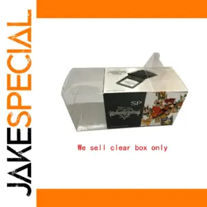 Transparent PET Display Box for GBA SP