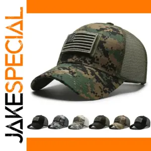 Unisex Mesh Baseball Cap with Embroidery