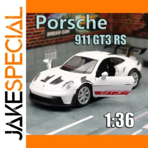 1:36 Scale Porsche 911 GT3 RS Alloy Car
