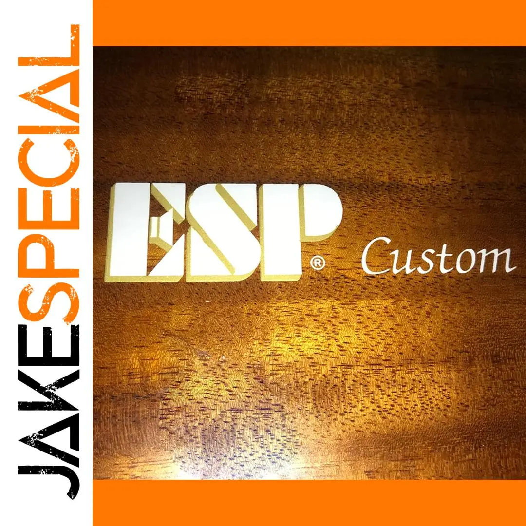 3Pcs ESP Guitar Headstock Decal Set 1 3Pcs ESP Guitar Headstock Decal Set