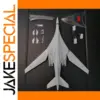 Diecast Metal TU-160 Model Plane 1:200 Scale