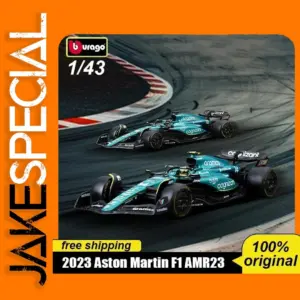 Bburago 1:43 Aston Martin AMR23 F1 Miami Model