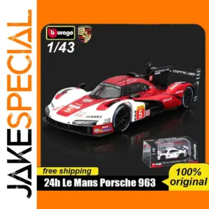 Porsche 963 #5 1:43 Diecast Model Car