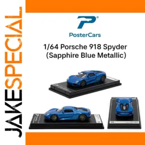Porsche 918 Spyder 1/64 Model by PosterCars