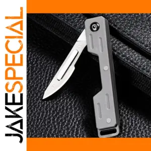 Mini Folding Scalpel Knife with 10 Blades