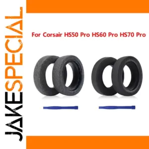 Memory Foam Ear Pads for Corsair HS50 HS60 HS70