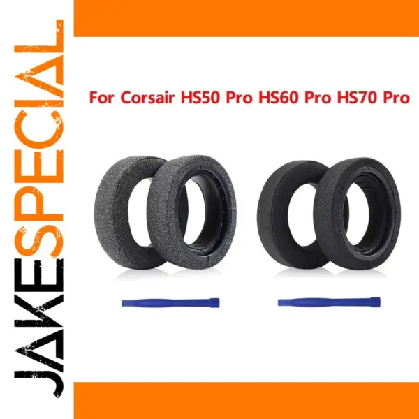 Memory Foam Ear Pads for Corsair HS50 HS60 HS70