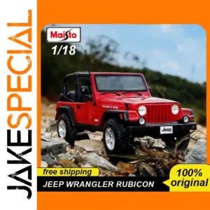 1:18 Jeep Wrangler Rubicon Sahara Diecast Model