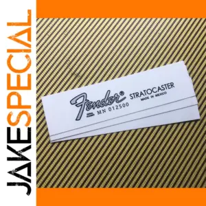 Fender Stratocaster Headstock Decal Set of 3